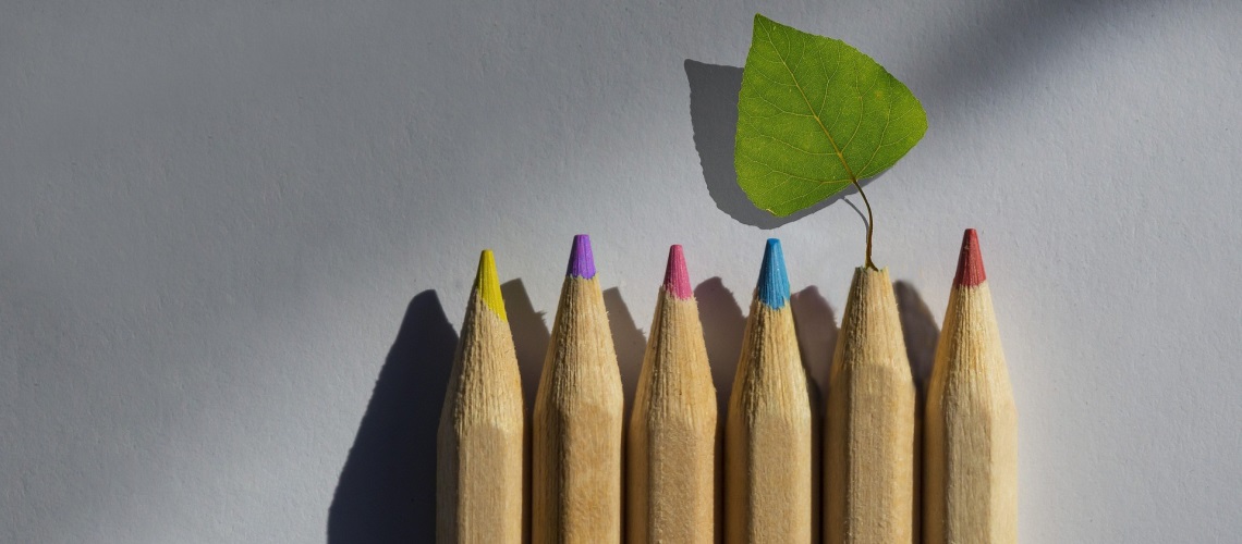 Blyanter og ei blokke