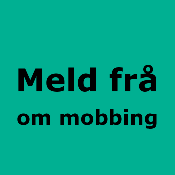 Meld frå om mobbing